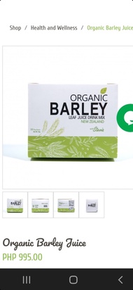 Barley Juice
