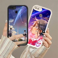 CK-103 Your Name Shockproof Casing for OPPO A7 F7 A12s A12 F9 A5S Realme 2 Pro