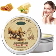 Beef Tallow Skin Care Honey Beef Tallow Moisturiser Cream Pure Cream Tallow Hone