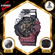 【2-year warranty】G Shock original 100% Japan Made GA110 jam tangan Lelaki One Piece Dual Display Tre
