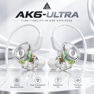 QKZ AK6-Ultra In-Ear Dynamic Headset Mobile Phone Headset Wire Control with Wheat Sports Running Hea