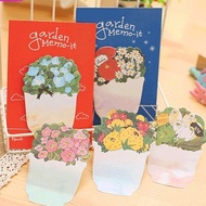 Garden Sticky Memo Sticky Notes (30 SHEETS PER PAD) Goodie Bag Gifts Christmas Teachers' Day Children's Day