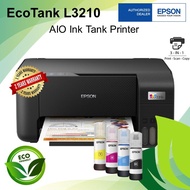 Epson Ecotank L3210 / L3250Wifi Home Ink Tank Printer A4, Colour, 3 In 1 Printer, Black
