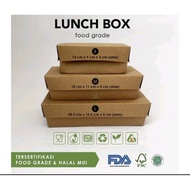 Paper lunch box/kraft box S, M, L