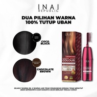 INAI PEWARNA RAMBUT - HENNA HAIR COLOUR 5 IN 1 INAI REPUBLIC HENNA DYE HAIR