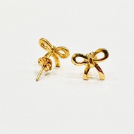 22k / 916 Gold Ribbon Earring