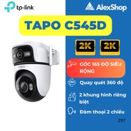 [6M] AI Tapo C545D / C246D Binocular Camera, Outdoor Super Wide Angle 3M + 3M Resolution
