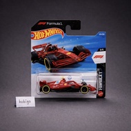 Hot Wheels Formula 1 Ferrari F1 Short Card