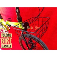 Federal Folding Bike Basket/ Folding Bike Basket with Free Front Block