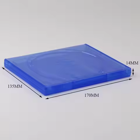 for PS5 Blue CD Discs Storage Bracket Box for Sony PS5 Games Single Disk Cover Case Replace Game Acc