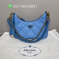🔥全新閒置 可送禮✨全港最平‼支持面交陪驗 ‼🌈Prada Re-Edition 1995 Chaîne Re-Nylon Mini Shoulder Bag 1BC204-2AOS-F0237-V-