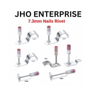 Steel Rivets Gun Bullet Nail Gun Concrete Fire Nail Gun Ceiling Round Nail Artifact Nail Paku Tembak