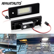 2pcs For BMW LED License Number Plate Lamp 1 Series E81 E87 E63 E64 M6 E85 E86 Z4 F12 F13 F20 K48 Xe