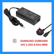 Power Adapter Charger SAMSUNG S19B150N 14V 1.43A 6.5X4.4mm