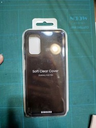 三星 Samsung 原廠 A32 5G手機殼 黑色半透明