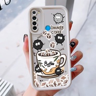 Case For Xiaomi Redmi Note 8 8 Pro 8T Summer Coffee Phone Three-Color Silicone Shockproof