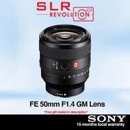 Sony FE 50mm F1.4 GM Lens [SEL50F14GM] for A7RM5/A7SM3/A7M4/A7M3/A7C/ZV-E1/A9M2