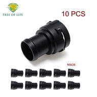 2/5/10 Water Pipe Radiator Coolant Hose Connector 7M3122291 For VW Golf GTI Jetta Passat CC Eos R32 