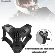 Motorcycle Helmet Chin Strap Mount for GoPro Hero 9 8 7 5 Xiaomi Yi OSMO Action [homegoods.sg]