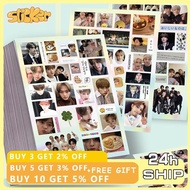 8PCS Kpop Korean Boy Group Stray Kids Sticker Decorative Phone Water Cup Waterproof Sticker Fan Gift