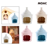 [ Ceramic Hamster Habitat Hideout, Hamster House Pet Sleeping Huts Hamster Habitat for Chinchilla