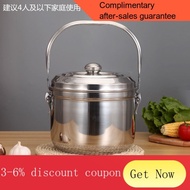YQ22 Fire-Free Reboiler Energy Saving Thermal Cooker304Stainless Steel Smoldering Continued Cooking Fireless Cooker Hous