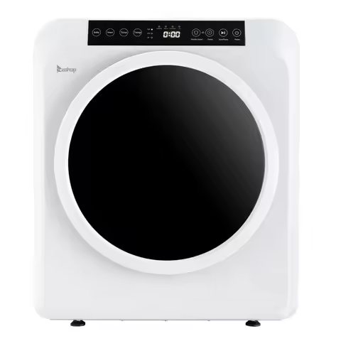 3.5 Cu.Ft 1300W Home Apartment Tumble Dryer Machine Clothing Drying Home