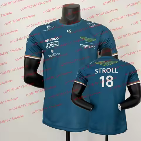 Aston Martin 2026 T-Shirt Fernando Alonso No. 14 T Shirt Spanish Racers Team Racing Suit Quick Dryin