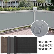 YUSENSS Balcony Shade Cloth, 3/5/6M Waterproof Sun Shading Sails, Multi-functional Fencing  Garden P
