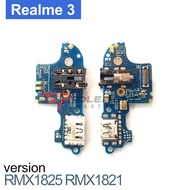 PAPAN PCB REALME 3 RMX1825 RMX1821 CHARGER PORT USB CHARGING PLUG IN CONNECTOR FULLSET MIC CON H/F