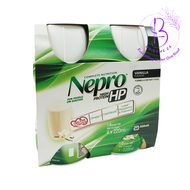 [READY STOCK] Nepro Vanilla High Protein 220ml 4's