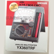 100% NEW ANALOG MULTITESTER SANWA YX360TRF MADE IN JAPAN HAPPY SHOPING