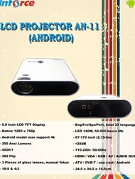 EF PROYEKTOR LED PROJECTOR INFORCE AN-11 WHITE ( ANDROID ) 3000 LUMEN