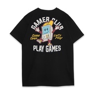 DEATHLESS T-SHIRT | GAMER GAMER GAMER | Black Black | VINTAGE SERIES T-shirt