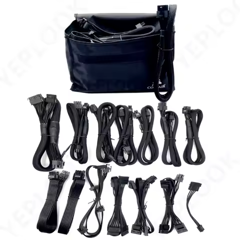 Modular Power Cable for Corsair HX1200i, HX1000i, HX850i, HX750i Type 3 Power, PCI-E 8Pin 6+2Pin, CP