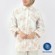 KEMEJA Ria Busana - Camochic - Women's Shirt with Art Motif. 80013