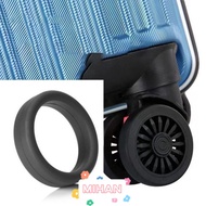 MH 1pc Luggage Wheel Ring, Flexible Silicone Rubber Ring, Durable Diameter 35 mm Thick Flat Wheel Hoops Luggage Wheel