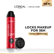 L'Oreal Paris Infaillable 3second Face Setting Mist Spray 36H Locks In Makeup for Face, Eye and Lip