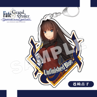 พวงกุญแจ Fate จี้อะคริลิค FGO ของสะสมอะคริลิคปีศาจหลานโอเบอร์ลอนมอร์แกนเกายันสกายาโมกาโมโน
