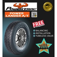 POWERTRAC POWER LANDER A/T 265/70R16 NEW TYRE TIRE TAYAR BARU RIM 16 FORTUNER TRITON ONLINE FREE INSTALLATION BATU PAHAT