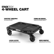 TOUGHBUILT Stacktech 4-wheel Dolly Cart - MODEL TB-B1-T-10