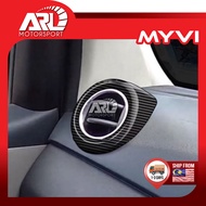Perodua Myvi M600 2011 - 2014 Myvi Lagi Best Interior Decoration Aircond Lining Carbon Fiber Design