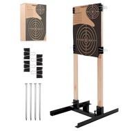 Keshes Target Stand Base - for Paper target sheet Archery Shooting & Cardboard Targets - includes H