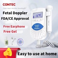 【Free Gel & Earphone】Fetal Doppler Heart Detector Monitor Pregnant Women Home Fetal Rate Detector
