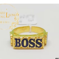Xing Leong 916 Gold Boss Ring/916. Gold Boss Ring