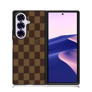 Phone Case Samsung Z Flip Fold 7 6 5 4 3 Phone Custom LV Pattern