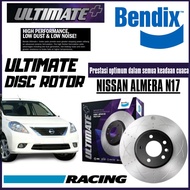 Bendix Ultimate+ Front Set Disc Rotor - Nissan Almera N17 1.5L 2012 BR9559 ULT+