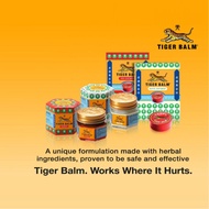 Tiger Balm 4g/10g (exp2027) Tiger Balm Oil Tiger Balm Ointment