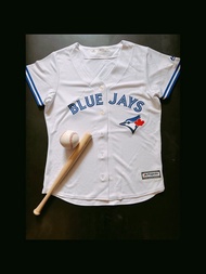 [新品] MLB Women's Majestic White Toronto Blue Jays Cool Base Jersey #棒球衫 #KPOP  #MLB모자