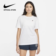 Nike Womens Boy LBR FS Tee - White ไนกี้ เสื้อยืดผู้หญิง Boy LBR FS - สีขาว